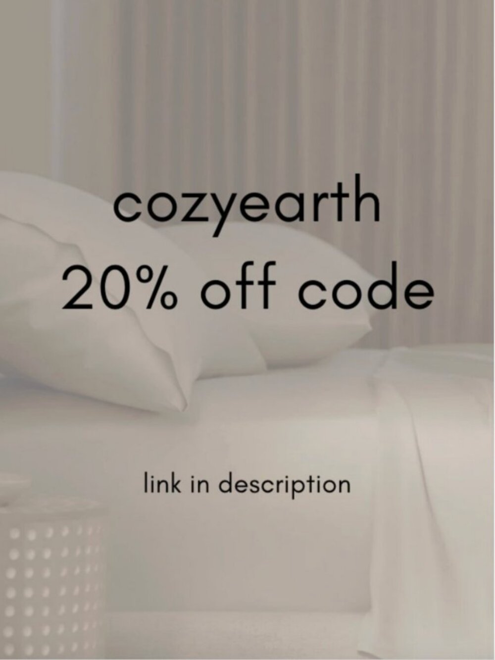 Cozy Earth | 20% Off!